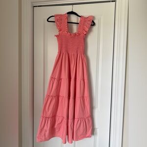 Hill House Ellie Nap dress XS peach/coral
